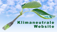 Klimaneutrale Website